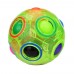 Дитяча головоломка мячик Орбо Rainbow ball Smart Cube салатовий