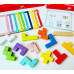 Дерев'яна головоломка 3D Монтессорi Puzzle Cubes Tooky Toy Катаміно