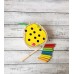 Магнітна рибалка з черв'ячками Goodcow Груша дерев'яна 