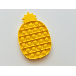 Сенсорна іграшка антистрес Pop it Fidget з бульбашками Simple dimple ананас