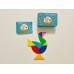 Дерев'яна ігра Puzzle Wooden Toys EGG