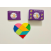 Дерев'яна ігра Puzzle Wooden Toys HEART