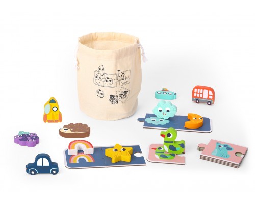 Гра Tooky Toy Лото Вивчаємо форми