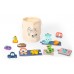 Дитяча гра Tooky Toy Лото «Вивчаємо форми»