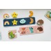 Дитяча гра Tooky Toy Лото «Вивчаємо форми»