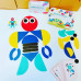 Дерев'яна мозаїка Montessori Shapes Puzzle – Головоломка для розвитку дитини