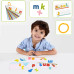 Дерев'яна головоломка для малюків Alphabet Puzzle Tooky Toy гра з буквами Spelling game англійський алфавіт 