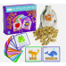 Дерев'яна гра 100 Pieces Spelling game англійський алфавіт та гра ерудит Treehole	