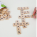 Дерев'яна гра 100 Pieces Spelling game англійський алфавіт та гра ерудит Treehole	