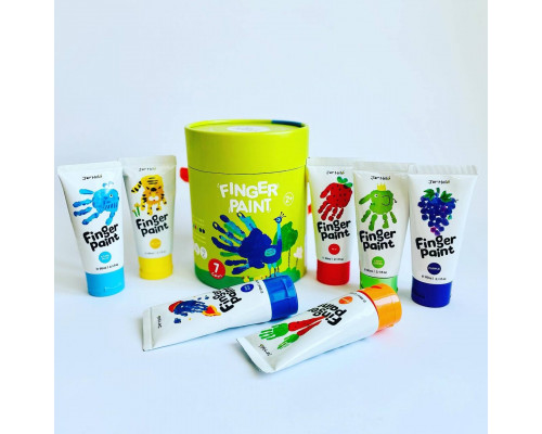 Пальчикові фарби Jar Melo 7 кольорів