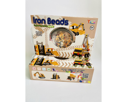 Набір для творчості ТЕРМОМОЗАЇКА 3d іron beads 3000 деталей Транспорт