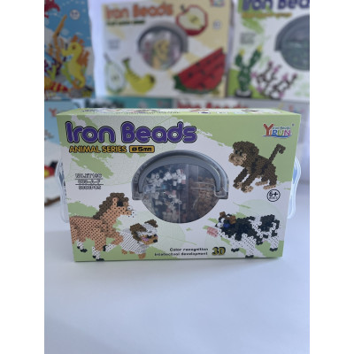 Набір для творчості Yirun термомозаїка 3d іron beads 3000 деталей Тварини