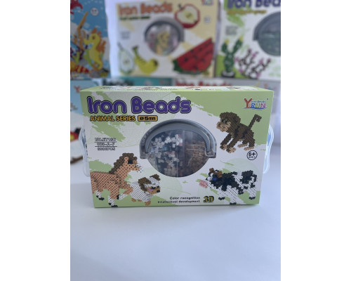 Набір для творчості Yirun термомозаїка 3d іron beads 3000 деталей Тварини