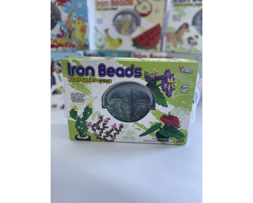 Набір для творчості Yirun термомозаїка 3d іron beads 3000 деталей Квіти