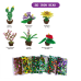 Набір для творчості Yirun термомозаїка 3d іron beads 3000 деталей Квіти