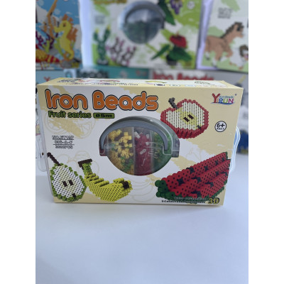 Набір для творчості Yirun термомозаїка 3d іron beads 3000 деталей Фрукти