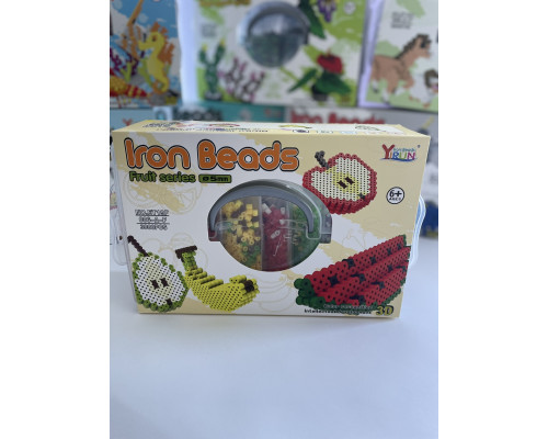 Набір для творчості Yirun термомозаїка 3d іron beads 3000 деталей Фрукти