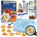 Набір для розкопок OCEAN AMBER морські істоти 8 шт